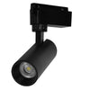 Μονοφασικό Bridgelux COB LED Μάυρο Φωτιστικό Σποτ Ράγας 10W 230V 1250lm 30° Φυσικό Λευκό 4500k  93094