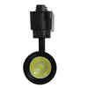 Μονοφασικό Bridgelux COB LED Μάυρο Φωτιστικό Σποτ Ράγας 10W 230V 1300lm 30° Ψυχρό Λευκό 6000k  93095