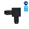 Μονοφασικός Connector 2 Καλωδίων Συνδεσμολογίας Ελ (L) για Μαύρη Ράγα Οροφής  93027