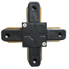 Μονοφασικός Connector 2 Καλωδίων Συνδεσμολογίας Cross (+) για Μαύρη Ράγα Οροφής  93029