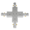 Διφασικός Connector 3 Καλωδίων Συνδεσμολογίας Cross (+) για Λευκή Ράγα Οροφής  93135