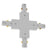 Διφασικός Connector 3 Καλωδίων Συνδεσμολογίας Cross (+) για Λευκή Ράγα Οροφής  93135