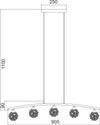ΚΡΕΜΑΣΤΟ ΡΑΓΑ ΚΡΥΣΤΑΛΛΙΝΕΣ ΜΠΑΛΕΣ 5ΧG9