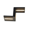 ΕΠΙΤΟΙΧΙΟ Φ/Σ LED UPSIDE TETRIS ΜΑΥΡΟ 2Χ4W 230V 3000K 30000h