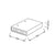 Φ/Σ LED ΛΕΥΚΟ EDGE SHELF 4W 230V 3000K 30000hrs 10X10X2,5CM