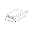 ΕΠΙΤΟΙΧΙΟ Φ/Σ LED ΛΕΥΚΟ EDGE SHELF 4W 230V 3000K 30000hrs