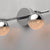 ΕΠΙΤ LED Φ/Σ 2Χ4W 3000K ΜΕΤΑΛ ΧΡΩΜ+ΑΚΡΥΛΙΚ  332,5X10X16,5CM