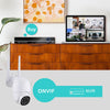 3mp  WIFI  AI Έξυπνη Κάμερα Ασφαλείας 360° 4X Zoom auto tracking ptz-Σειρήνα Συναγερμού  ICSEE IP66