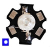 3W LED Υψηλής Ισχύος LED Chip-20mm PCB Board-3.2-3.6vdc Μπλε 465nm-1tem