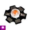 3W LED Υψηλής Ισχύος LED Chip Bridgelux- 400-840nm-20mm PCB Board-3.2-3.6vdc-Φουξια-1 τεμ