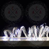 400 LED ΛΑΜΠΑΚ ΣΕΙΡΑ ΨΥΧΡΟ ΛΕΥΚΟ ΑΣΗΜΙ ΚΑΛΩΔ ΧΑΛΚΟΥ ΑΝΤΑΠΤΟΡ(6VDC) &amp; 8 ΠΡΟΓΡΑΜ IP44 20x2m+3m 6W
