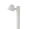 ΛΕΥΚΟ ΦΩΤΙΣΤΙΚΟ VIDA 1XGU10 MAX.35W IP44 ΜΕ ΚΟΛΩΝΑ &amp; ΔΙΑΦΑΝΟ ΓΥΑΛΙ