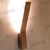 ΕΠΙΤΟΙΧΟ Φ/Σ LED 9W 3000K ΑΛΟΥΜΙΝΙΟ ΧΡΥΣΟ 40X7X12CM