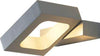 ΕΠΙΤΟΙΧΟ Φ/Σ LED 6W 3000K ΑΛΟΥΜΙΝΙΟ ΓΚΡΙ 14,5X13X3CM