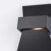 ΕΠΙΤΟΙΧΟ Φ/Σ LED 6W 3000K ΑΛΟΥΜΙΝΙΟ ΜΑΥΡΟ 20Χ16Χ7CM