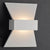 ΕΠΙΤΟΙΧΟ Φ/Σ LED 6W 3000K ΑΛΟΥΜΙΝΙΟ ΛΕΥΚΟ 20Χ16Χ7CM