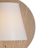 ΕΠΙΤ Φ/Σ LED 5W 3000Κ ΑΠΟΧ ΑΝ. ΞΥΛ  MDF+ΛΕΥΚΟ ΠΛΑΣΤ Φ25Χ12,5