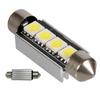 Σωληνωτός LED 42mm Can Bus με 4 SMD Ψυχρό Λευκό  67440