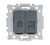 ΠΡΙΖΑ RJ11+RJ45 ΜΑΥΡΗ EL1646 SPLENDOR