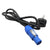 Επαγγελματική Μπάρα Laser με 6x300mw/638nm Κεφαλές 230V 3° DMX512 Μπλε GloboStar 51134