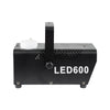 GloboStar® 51143 Επαγγελματική Μηχανή Fog Machine - Εφέ Καπνού 600W AC 220V-240V 1L On/Off & Ασύρματο Χειριστήριο - Μαύρο - L24 x W10.5 x H13cm