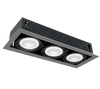 ΦΩΤΙΣΤΙΚΟ QUAD310 10W 3XE27 4000K ΓΚΡΙ ΣΚΟΥΡΟ