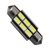 Σωληνωτός LED 42mm Can Bus με 6 SMD 5630 Ψυχρό Λευκό  81322