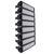 Φωτιστικό Γηπέδου - Προβολέας Tunnel GOLIATH Philips LumiLED 400W 180LM/W 72000LM 75°*135° Μοίρες AC100-277V MeanWell Driver 5YEARS WARRANTY Αδιάβροχο IP65 Ψυχρό Λευκό 6000k  03506-8
