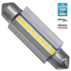 Σωληνωτός LED Extreme Series Can-Bus 3ης Γενιάς 42mm 4.2w 12V Ψυχρό Λευκό 6000k  81340