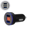 Φορτιστής Αυτοκινήτου με Dual USB Και Βολτόμετρο  69987