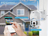 5MP FHD WiFi IP Smart Camera PTZ -AI ανίχνευσης ανθρώπου-Συναγερμός σειρήνας-Προβολεας-Αδιαβροχη IP66