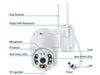 5MP FHD WiFi IP Smart Camera PTZ -AI ανίχνευσης ανθρώπου-Συναγερμός σειρήνας-Προβολεας-Αδιαβροχη IP66