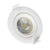 GloboStar® DE VALERA 60183 Χωνευτό LED Κινούμενο Spot Downlight 5W 485lm 60° AC 220-240V IP44 Φ9cm x Υ4cm - Στρόγγυλο - Λευκό - Φυσικό Λευκό 4500K - Bridgelux Chip - TÜV Certified Driver - 5 Χρόνια Εγγύηση