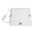 GloboStar® 60197 Χωνευτό LED Panel 20W 2180lm 120° AC 220-240V IP20 Μ22.5 x Π22.5 x Υ1.9cm Ψυχρό Λευκό 6000K - 3 Χρόνια Εγγύηση