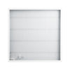 GloboStar® 60217 Χωνευτό LED Panel Transparent 60x60cm 44W 3900lm 120° CRI≥80Ra UGR<19 AC 220-240V IP20 Μ60 x Π60 x Υ2.5cm - Θερμό Λευκό 3000K - 2 Χρόνια Εγγύηση