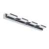 GloboStar® KARLA 60456 Μοντέρνο Φωτιστικό Τοίχου - Απλίκα Καθρέπτη Μπάνιου - Πίνακα LED 14W 1600lm 180° AC 220-240V IP44 Μ60 x Π9 x Υ5cm - Φυσικό Λευκό 4500K - Χρώμιο Νίκελ - 3 Years Warranty