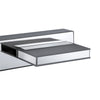 GloboStar® KARLA 60456 Μοντέρνο Φωτιστικό Τοίχου - Απλίκα Καθρέπτη Μπάνιου - Πίνακα LED 14W 1600lm 180° AC 220-240V IP44 Μ60 x Π9 x Υ5cm - Φυσικό Λευκό 4500K - Χρώμιο Νίκελ - 3 Years Warranty
