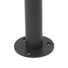GloboStar® GARDENIA 60507 Φωτιστικό Κήπου - Κολωνάκι Αρχιτεκτονικού Φωτισμού Εξωτερικού Χώρου LED 7W 700lm 60° AC220-240V Αδιάβροχο IP65 - Σώμα Αλουμινίου & Tempered Glass - Μ12 x Π18 x Υ90cm - Θερμό Λευκό 2700K - Γκρι Ανθρακί - Bridgelux Chip - 5 Year...