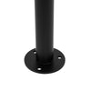 GloboStar® GARDENIA 60508 Φωτιστικό Κήπου - Κολωνάκι Αρχιτεκτονικού Φωτισμού Εξωτερικού Χώρου LED 7W 700lm 60° AC220-240V Αδιάβροχο IP65 - Σώμα Αλουμινίου & Tempered Glass - Μ12 x Π18 x Υ90cm - Θερμό Λευκό 2700K - Μαύρο - Bridgelux Chip - 5 Years Warranty
