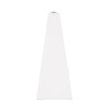 GloboStar® TRIANDE 60557 Φωτιστικό Τοίχου - Απλίκα Αρχιτεκτονικού Φωτισμού Εσωτερικού/Εξωτερικού Χώρου Up & Down LED 10W 1250lm 5° & 60° AC 220-240V Αδιάβροχο IP65 Μ8.5 x Π8.5 x Υ20cm - Ψυχρό Λευκό 6000K - Λευκό - Bridgelux Chip - 3 Χρόνια Εγγύηση