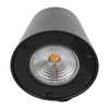 GloboStar® GARDENIA 60799 Φωτιστικό Τοίχου - Απλίκα Αρχιτεκτονικού Φωτισμού Εσωτερικού/Εξωτερικού Χώρου Up or Down LED 7W 700lm 60° AC220-240V Αδιάβροχο IP65 - Σώμα Αλουμινίου & Tempered Glass - Μ9.5 x Π13 x Υ7.7cm - Θερμό Λευκό 2700K - Μαύρο - Bridgel...