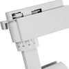 GloboStar® LUGANO 60807 Μονοφασικό Φωτιστικό Σποτ Ράγας LED 20W 2500lm 36° Acrylic HQ LENS AC 220-240V IP20 Φ6.5 x Υ22cm Φυσικό Λευκό 4500K - EUROTRACK® System 1L+1N - Λευκό - Bridgelux Chip - TÜV Certified Driver - 5 Χρόνια Εγγύηση