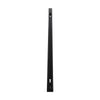 GloboStar® 2L-EUROTRACK 60901 Μονοφασική Ράγα 2 Καλωδίων για Σποτ Ράγας LED AC 220-240V IP20 Μ100 x Π3.4 x Υ2cm - EUROTRACK® System 1L+1N - Αλουμίνιο - Μαύρο - 1 Μέτρο - 5 Χρόνια Εγγύηση
