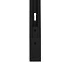 GloboStar® 2L-EUROTRACK 60901 Μονοφασική Ράγα 2 Καλωδίων για Σποτ Ράγας LED AC 220-240V IP20 Μ100 x Π3.4 x Υ2cm - EUROTRACK® System 1L+1N - Αλουμίνιο - Μαύρο - 1 Μέτρο - 5 Χρόνια Εγγύηση