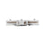 GloboStar® 2L-EUROTRACK 60910 Αντάπτορας +(Σταυρός) - Μονοφασικός 2 Καλωδίων για όλες τις Ράγες EUROTRACK AC 220-240V IP20 Μ10.7 x Π10.7 x Υ1.5cm - EUROTRACK® System 1L+1N - Θερμοπλαστικό - Λευκό - 5 Χρόνια Εγγύηση
