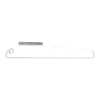 GloboStar® LINARIA 60922 Κρεμαστό Φωτιστικό Οροφής Design LED CCT 36W 4150lm 200° AC 220-240V - Εναλλαγή Φωτισμού μέσω Τηλεχειριστηρίου All In One Ψυχρό 6000k+Φυσικό 4500k+Θερμό 2700k Dimmable Μ120 x Π2 x Υ10cm - Λευκό - 3 Years Warranty