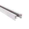 GloboStar® 2L-EUROTRACK 60985 Μονοφασική Ράγα 2 Καλωδίων για Σποτ Ράγας LED AC 220-240V IP20 Μ300 x Π3.4 x Υ2cm - EUROTRACK® System 1L+1N - Αλουμίνιο - Λευκό - 3 Μέτρα - 5 Χρόνια Εγγύηση