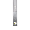 GloboStar® 2L-EUROTRACK 60985 Μονοφασική Ράγα 2 Καλωδίων για Σποτ Ράγας LED AC 220-240V IP20 Μ300 x Π3.4 x Υ2cm - EUROTRACK® System 1L+1N - Αλουμίνιο - Λευκό - 3 Μέτρα - 5 Χρόνια Εγγύηση