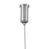 GloboStar® DIAMOND TETRA 61149 Κρεμαστό Φωτιστικό Δαχτυλίδι-Κύκλος LED CCT 150W 18379lm 360° AC 220-240V - Εναλλαγή Φωτισμού μέσω Τηλεχειριστηρίου All In One Ψυχρό 6000k+Φυσικό 4500k+Θερμό 2700k Dimmable Φ25+40+60+80cm - Χρυσό Βούρτσας - 3 Years Warranty