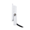 GloboStar® ATLAS 61405 Επαγγελματικός Προβολέας LED 10W 1200lm 120° AC 220-240V - Αδιάβροχος IP67 - Μ10 x Π2 x Υ8cm - Λευκό - Φυσικό Λευκό 4500K - LUMILEDS Chips - TÜV Rheinland Certified - 5 Years Warranty